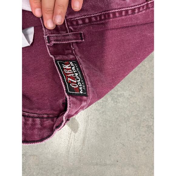 Vintage Ozark Mountain Western Jeans Womens maroon size 10 - Picture 4 of 5